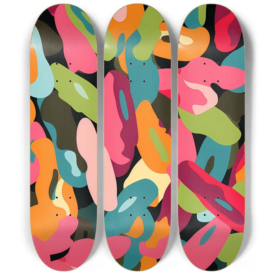 3 Deck Wall Series - Jelly Bean Jungle