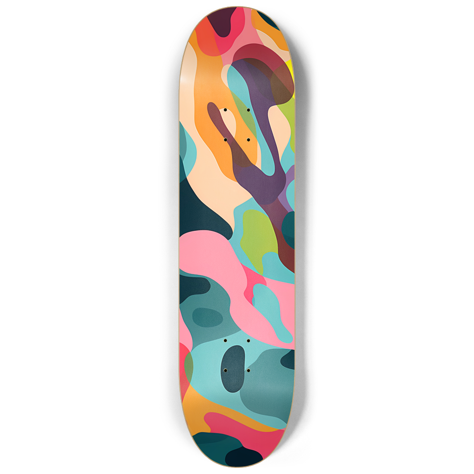 3 Deck Wall Series - Camouflage Glass