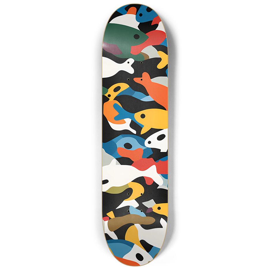 3 Deck Wall Series - Fresh Fish