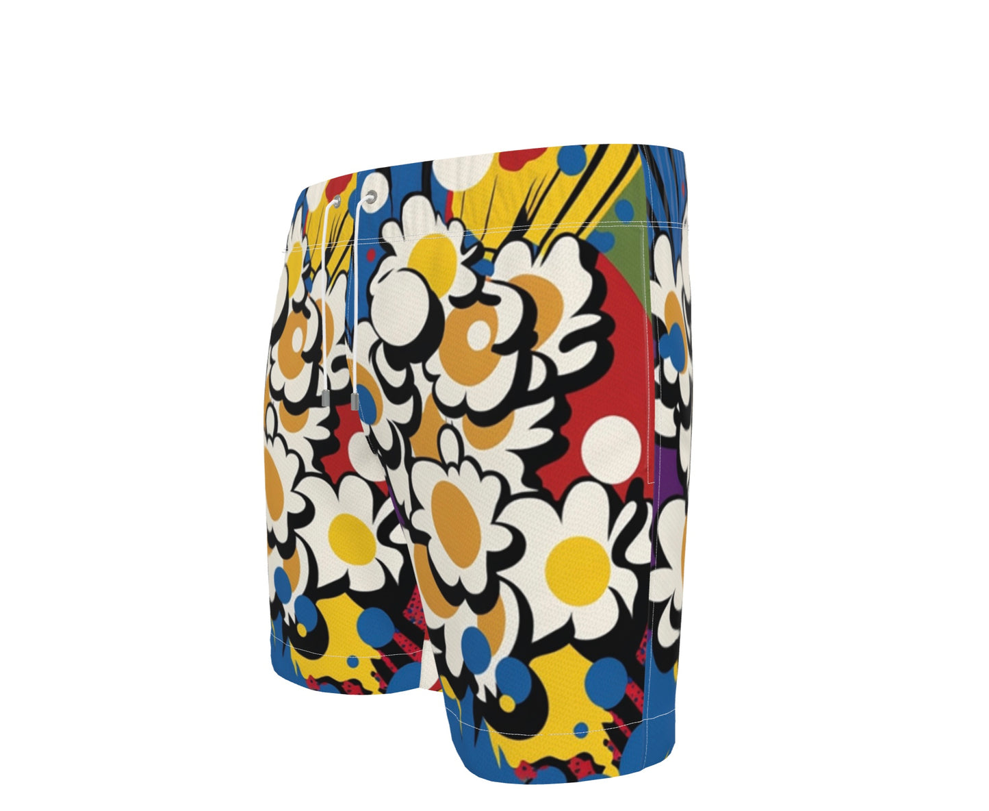 Ferdinand Active Flowerbomb Swim Shorts Blue