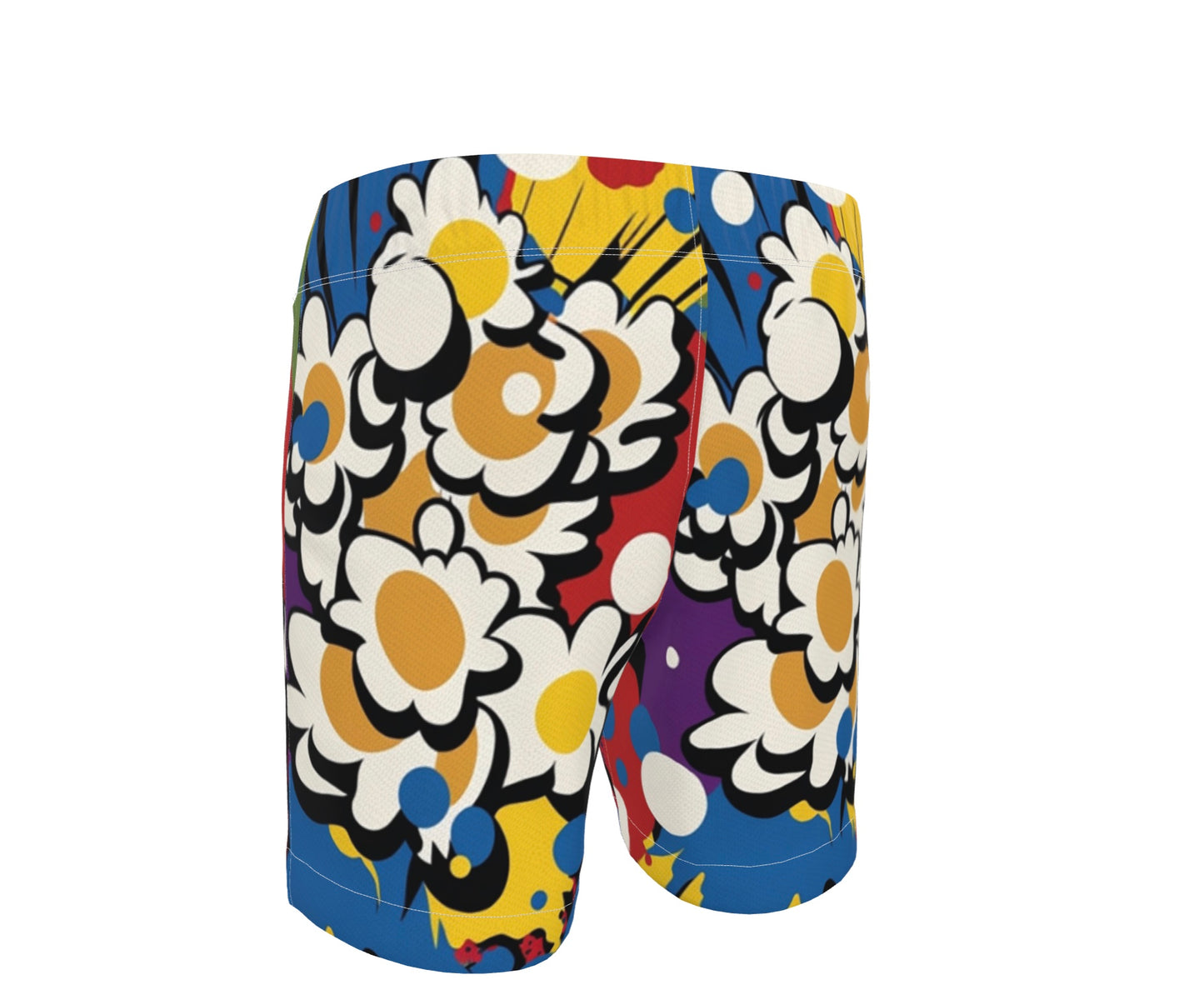 Ferdinand Active Flowerbomb Swim Shorts Blue