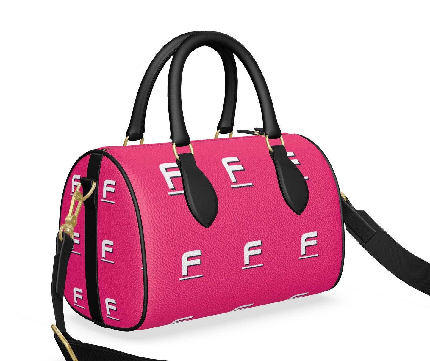 Ferdinand Signature Mini Duffle Bag Nappa Leather 11" x 7.9" x 6.3"