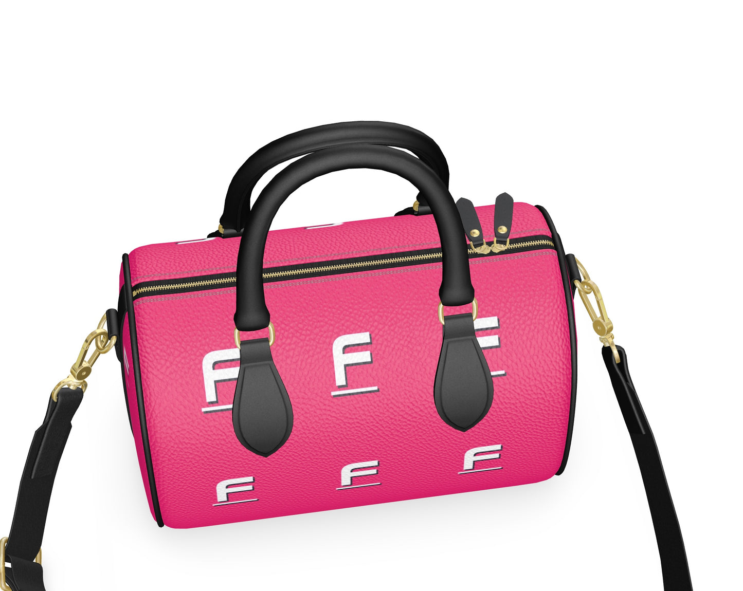 Ferdinand Signature Mini Duffle Bag Nappa Leather 11" x 7.9" x 6.3"