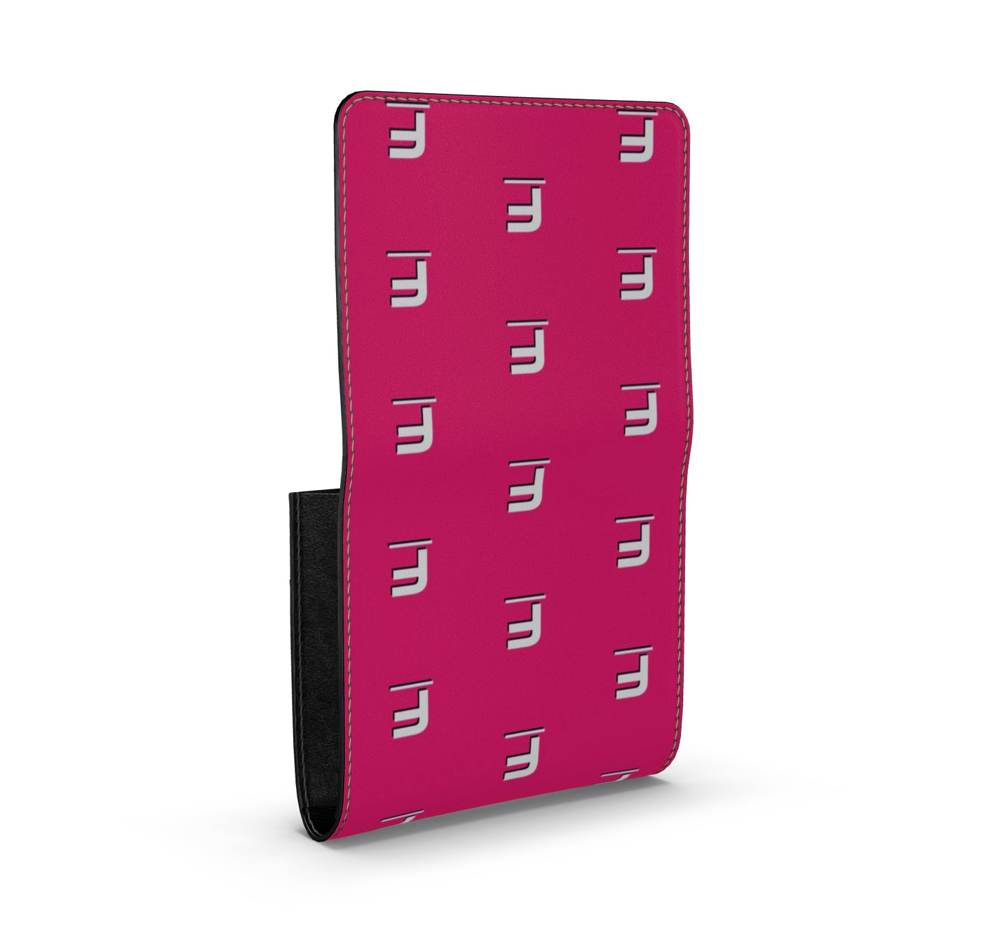 Ferdinand Signature Foldover Wallet, Rosewood Pink, Nappa Leather 4" W x 3" H x 1" W