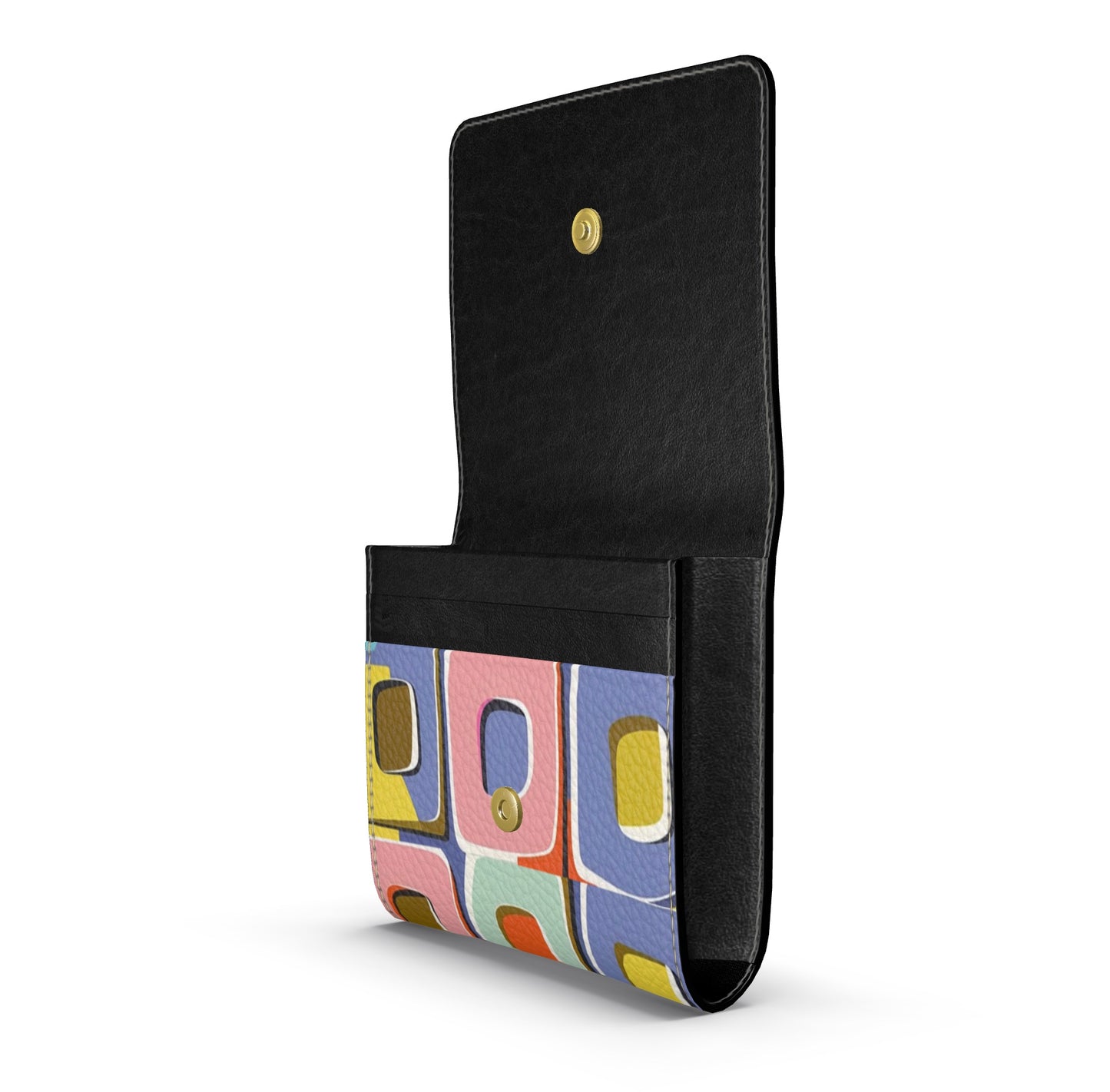 Ferdinand Serenity Foldover Wallet, Nappa Leather 4" W x 3" H x 1" W
