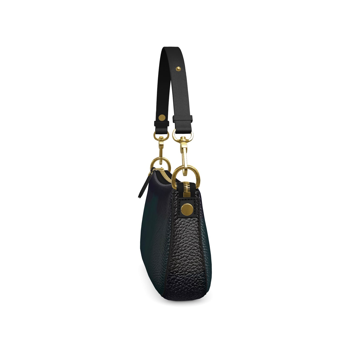 Ferdinand Midnight Evening Leather Baguette Bag