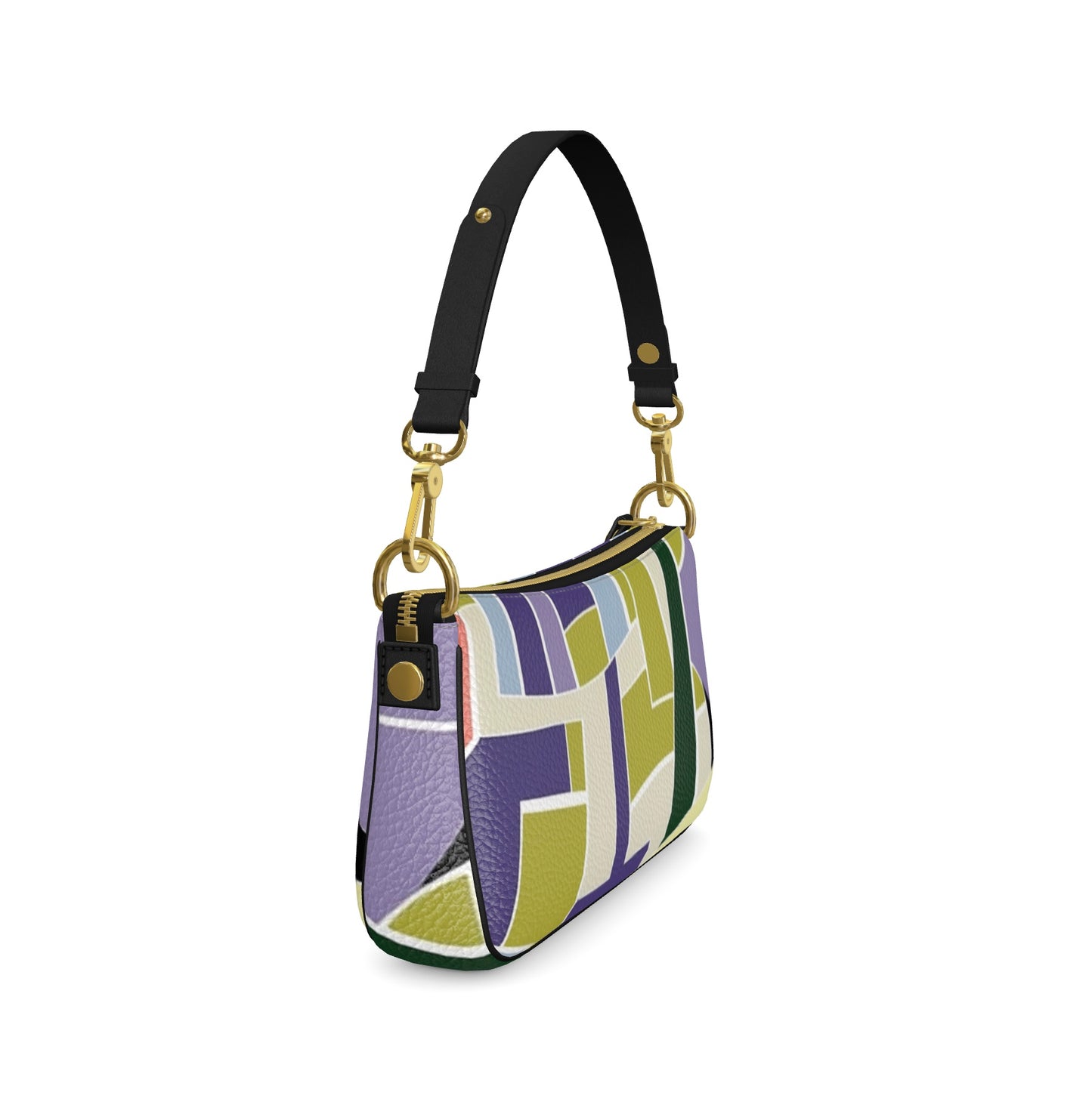 Ferdinand Forest Nappa Leather Baguette Bag