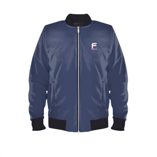Ferdinand Men's Bomber Jacket in Bayoux Blue