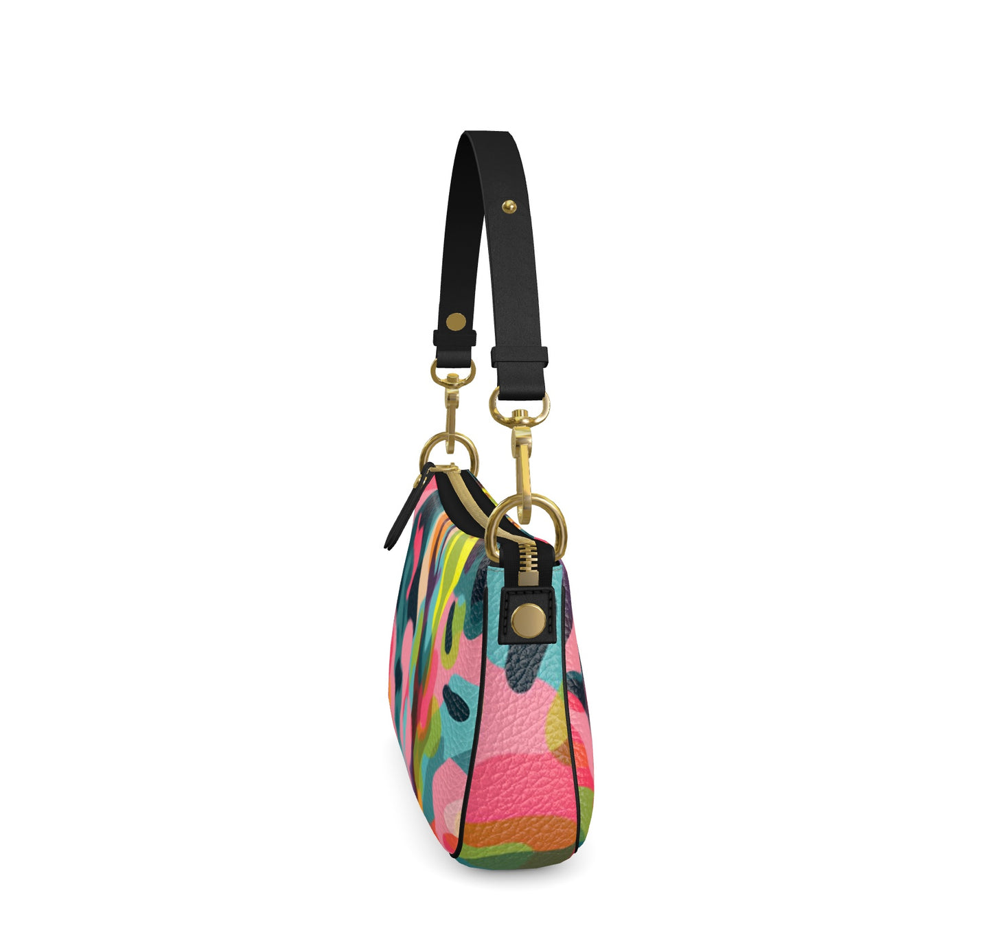 Ferdinand Camouflage Glass Nappa Leather Baguette Bag