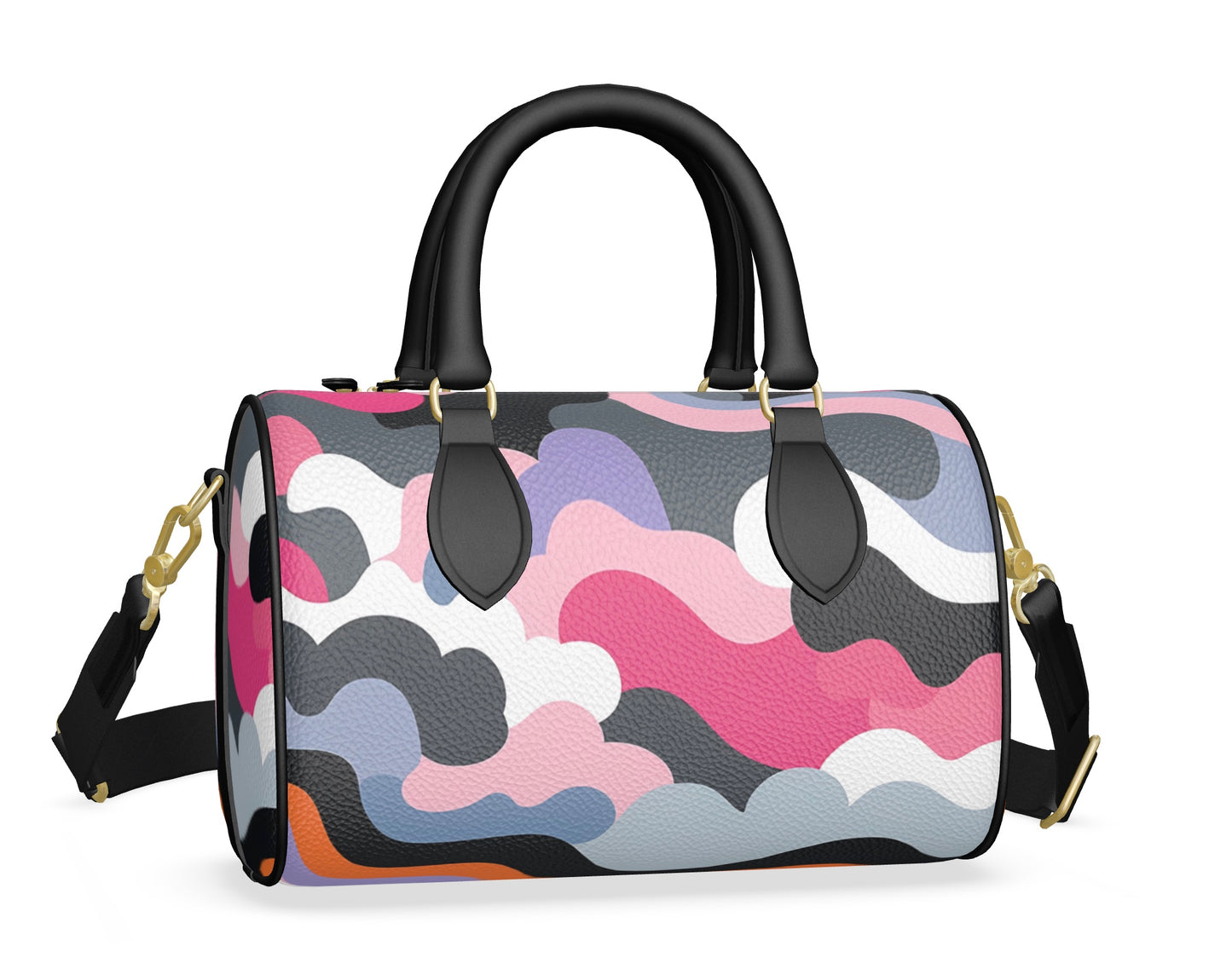 Ferdinand Cloud Cover Mini Duffle Bag Bubble Nappa Leather 11" x 7.9" x 6.3"