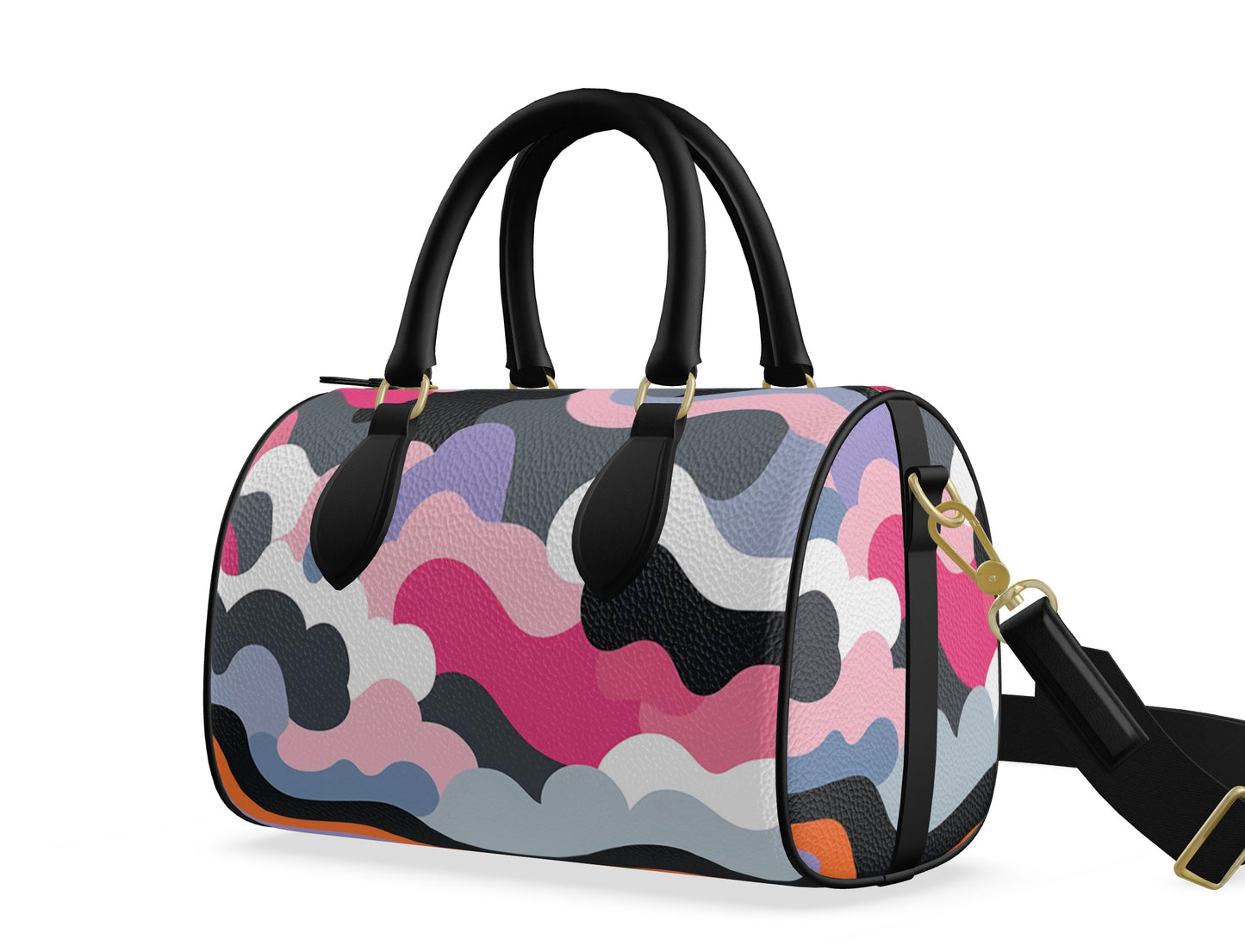 Ferdinand Cloud Cover Mini Duffle Bag Bubble Nappa Leather 11" x 7.9" x 6.3"