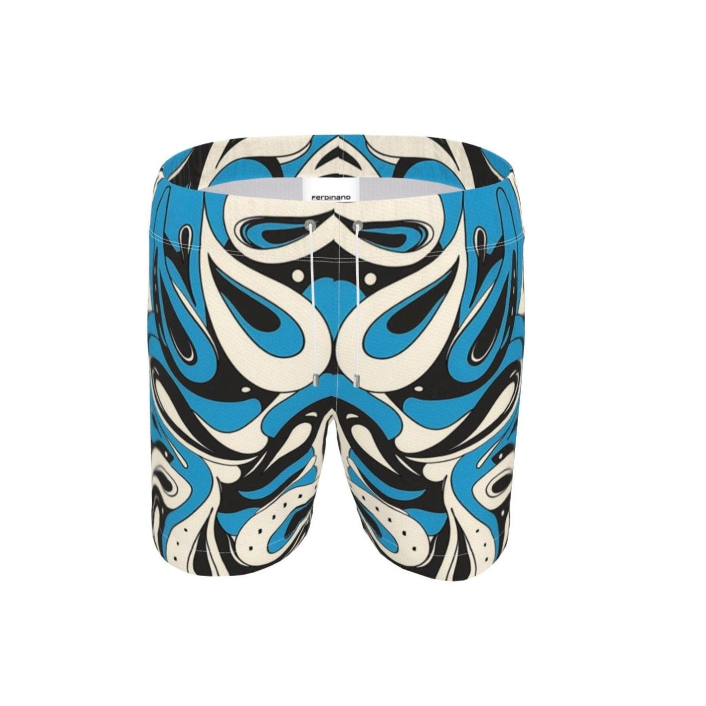 Ferdinand Active Swim Shorts - Blue Paisley