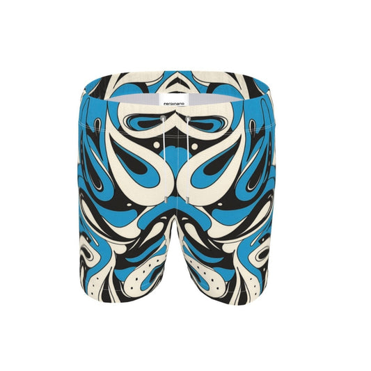 Ferdinand Active Swim Shorts - Blue Paisley