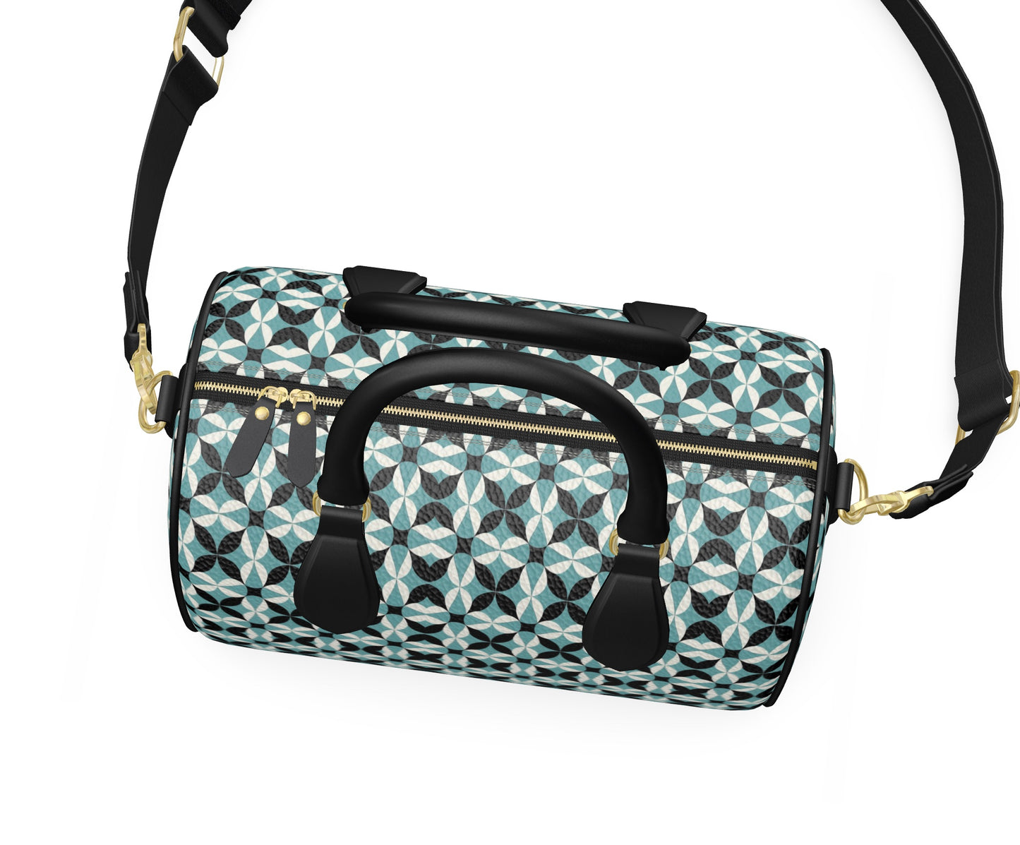 Ferdinand Mini Duffle Bag Bubble Nappa Leather - Romanesc