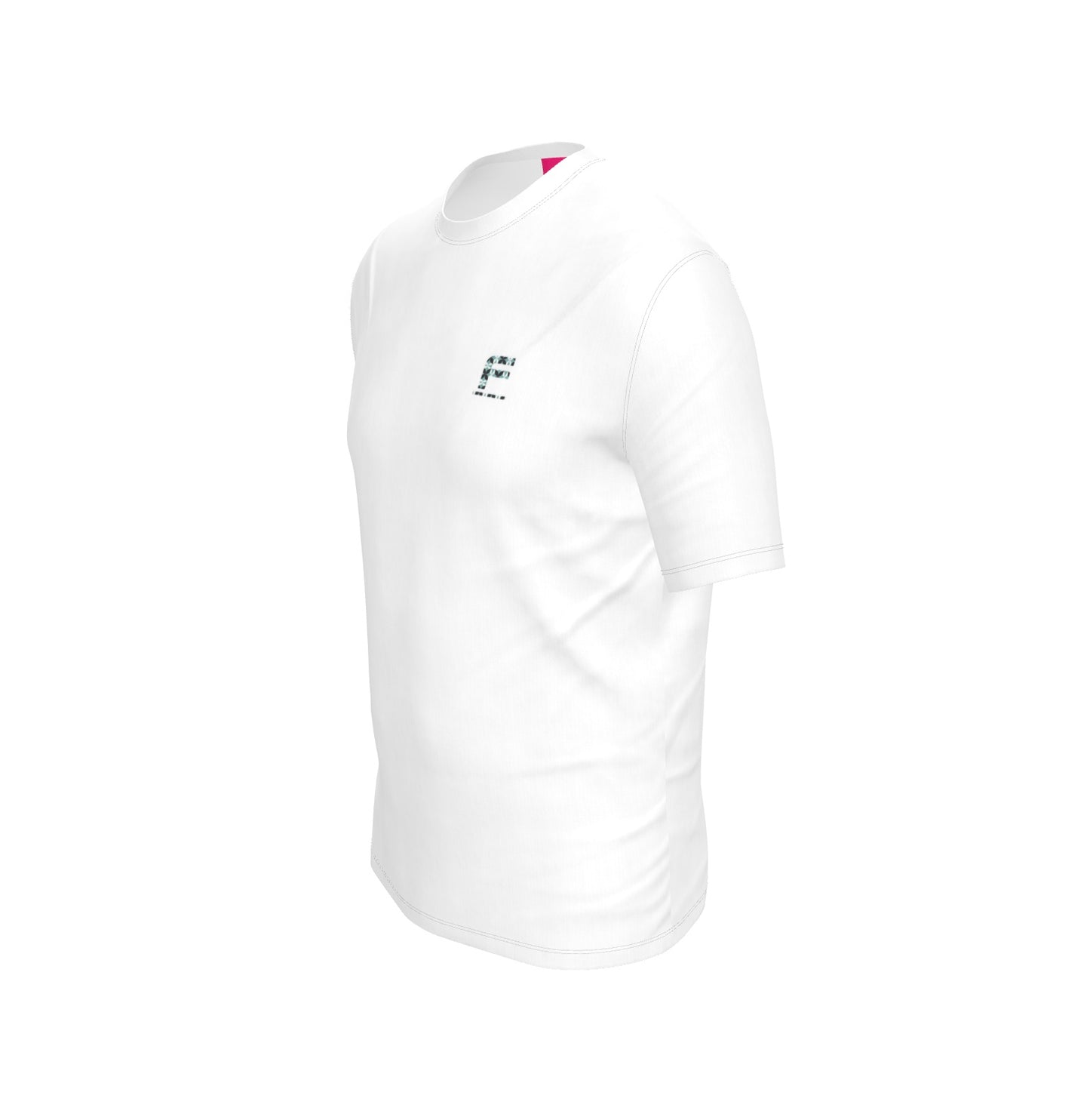Ferdinand Mens White T-Shirt - Romanesc F Icon Front and Back