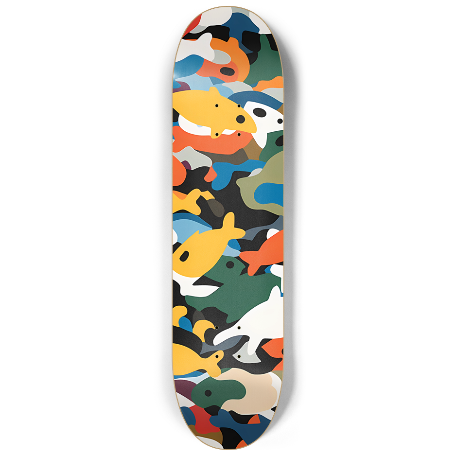 3 Deck Wall Series - Fresh Fish