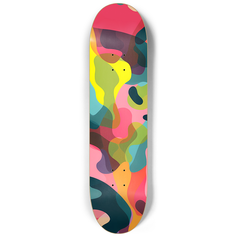 3 Deck Wall Series - Camouflage Glass