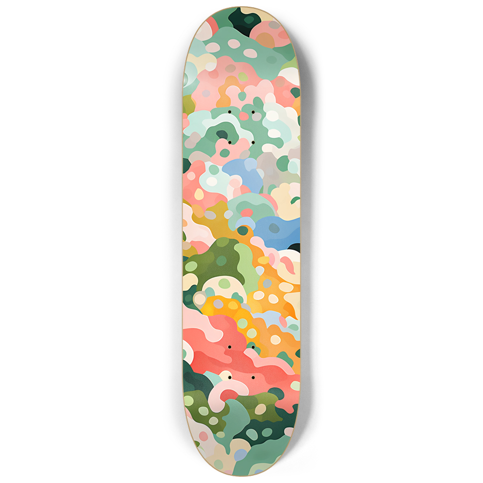 3 Deck Wall Series - Puffy Clouds