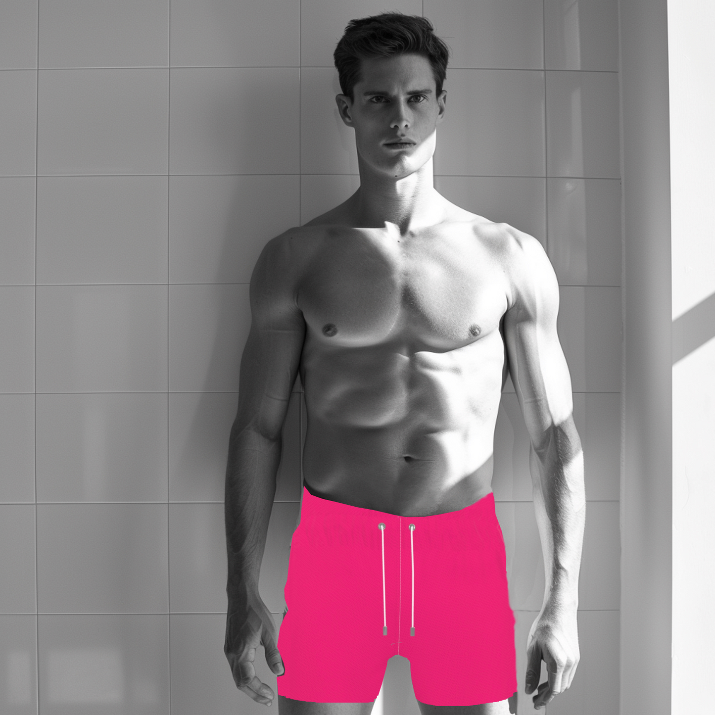 Ferdinand Active Cerise Pink Swim Shorts