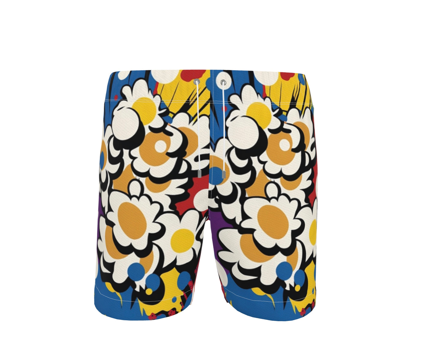 Ferdinand Active Flowerbomb Swim Shorts Blue