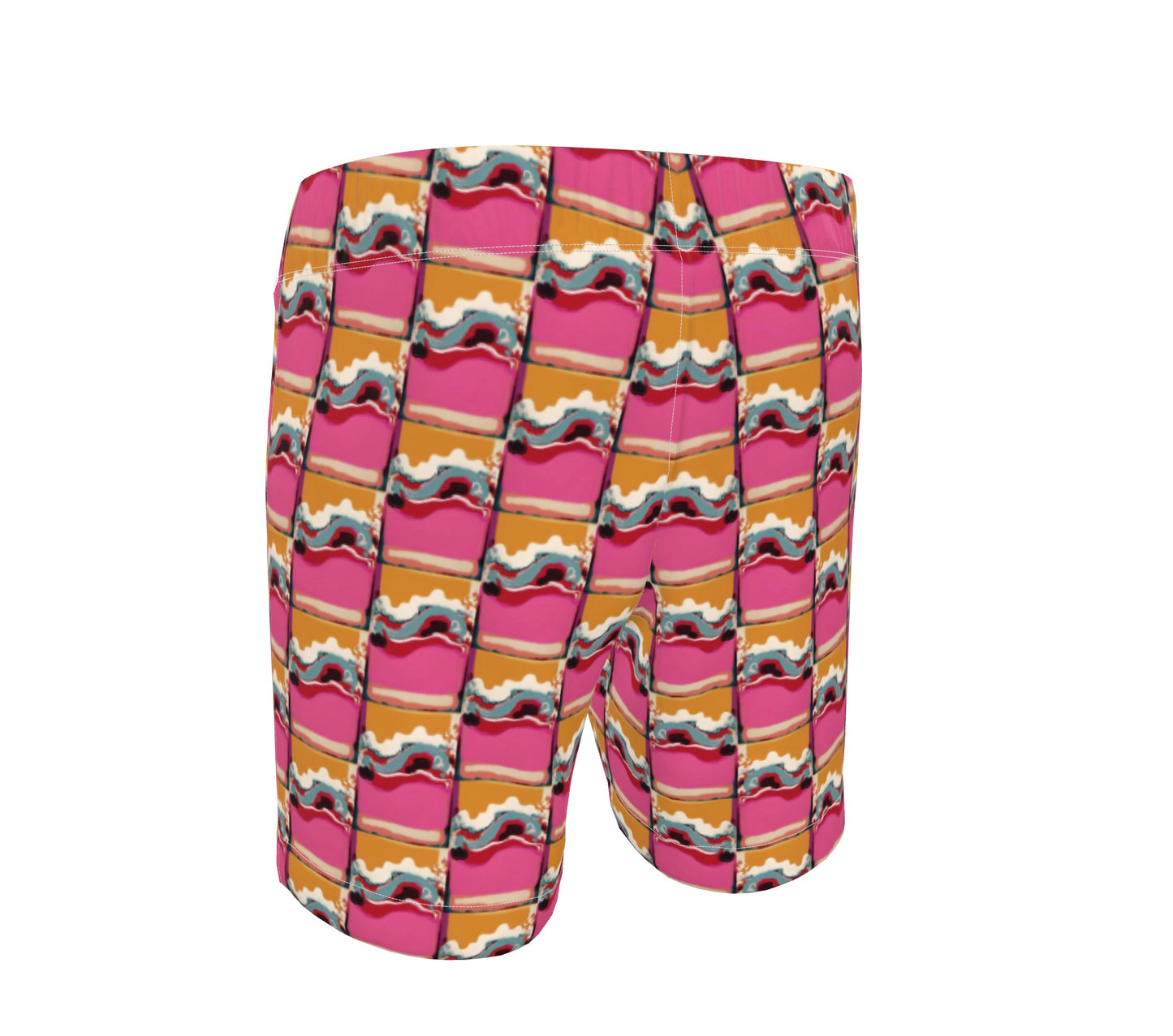 Ferdinand Active Pink Wave Swim Shorts