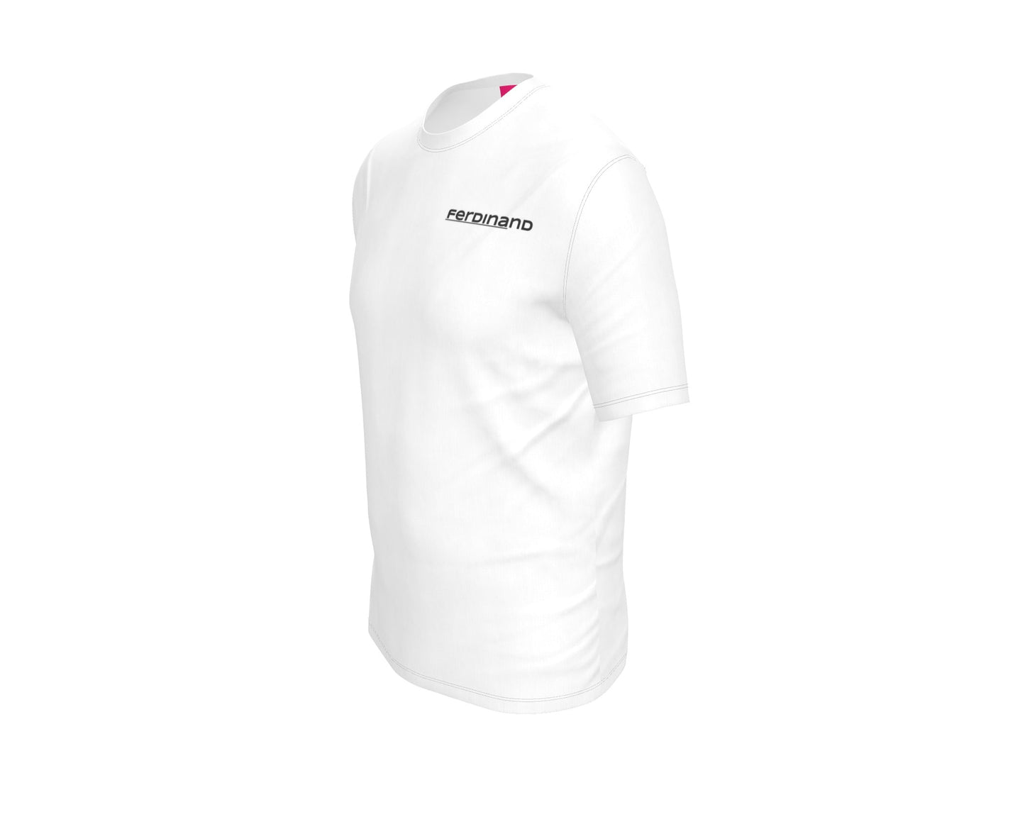 Ferdinand Mens Active White T-Shirt - Cloud Cover