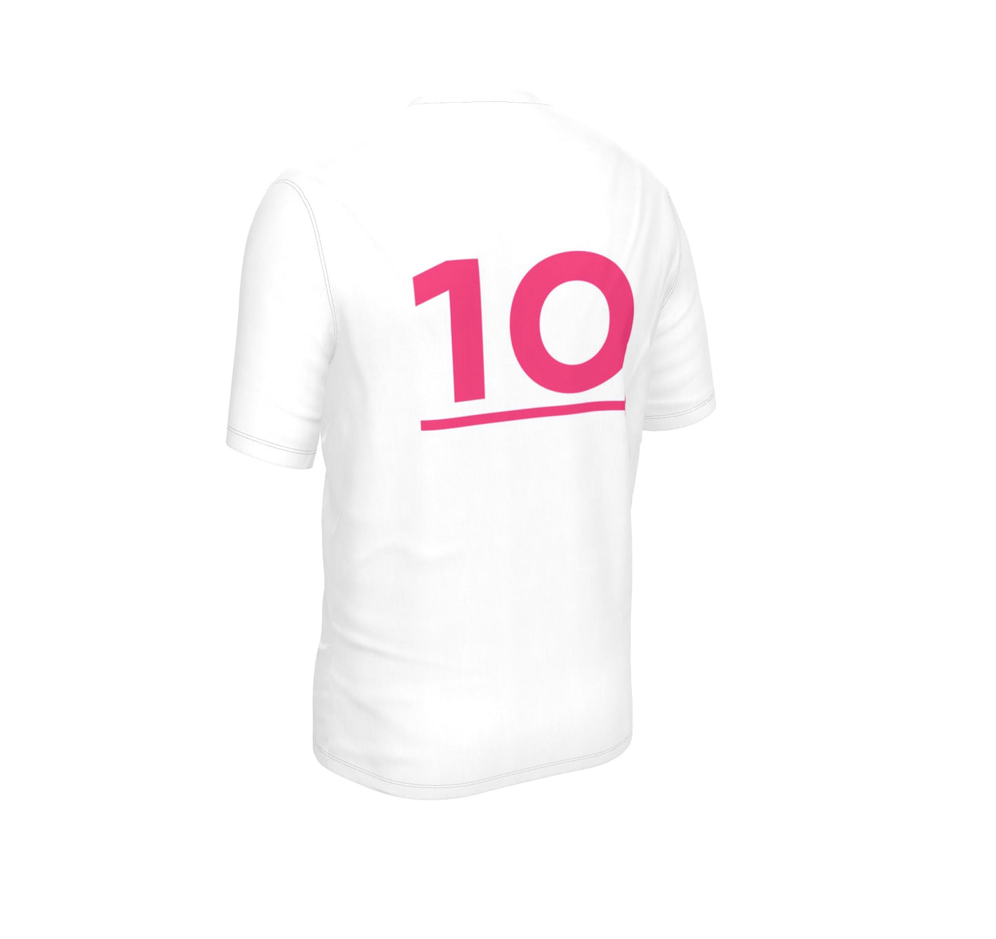 Ferdinand Mens Active White T-Shirt - 10 Goal Logo