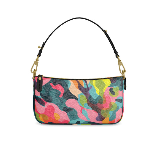 Ferdinand Camouflage Glass Nappa Leather Baguette Bag