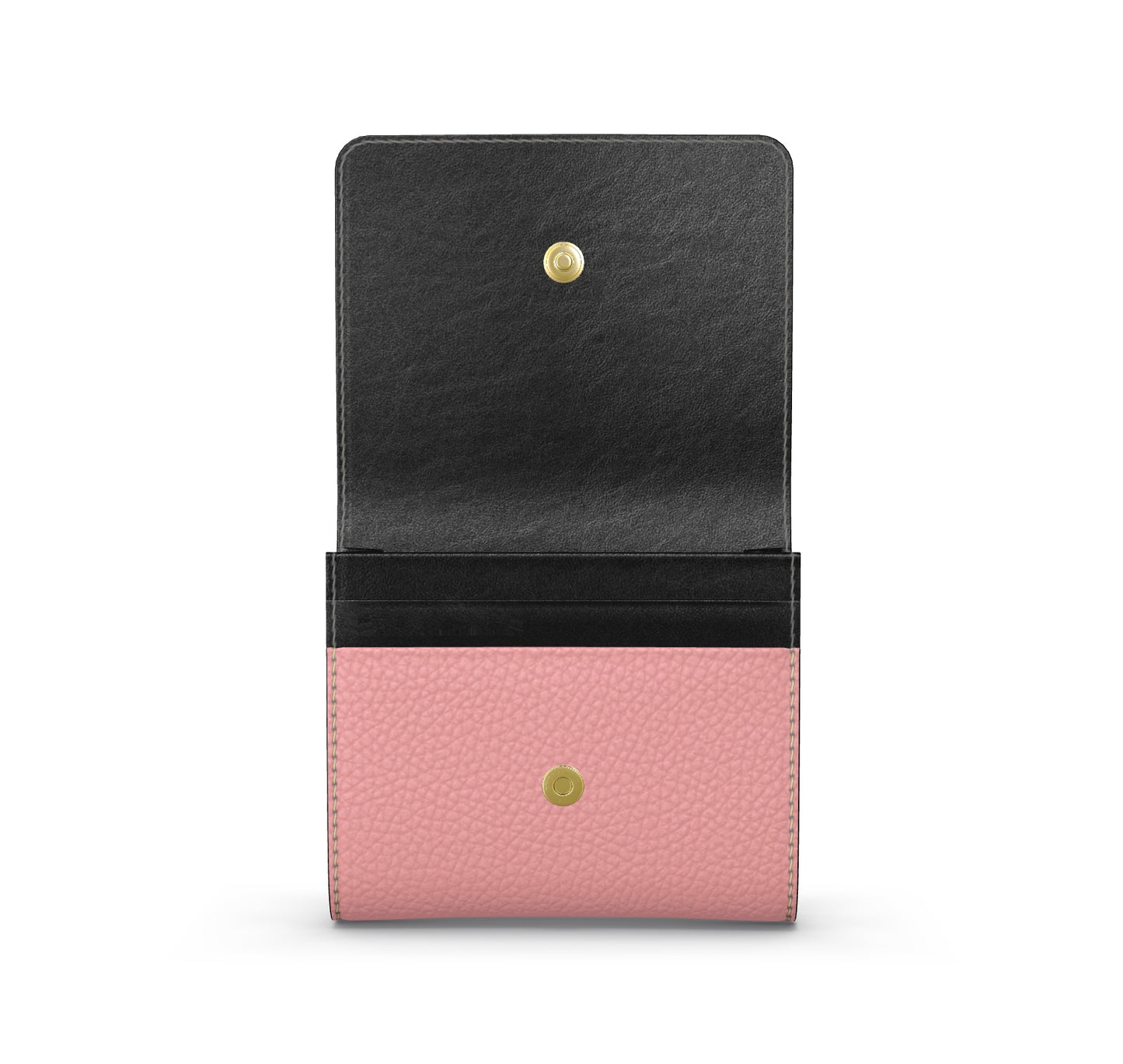 Ferdinand Blushing Foldover Wallet, Bubble Nappa Leather 4" W x 3" H x 1" W