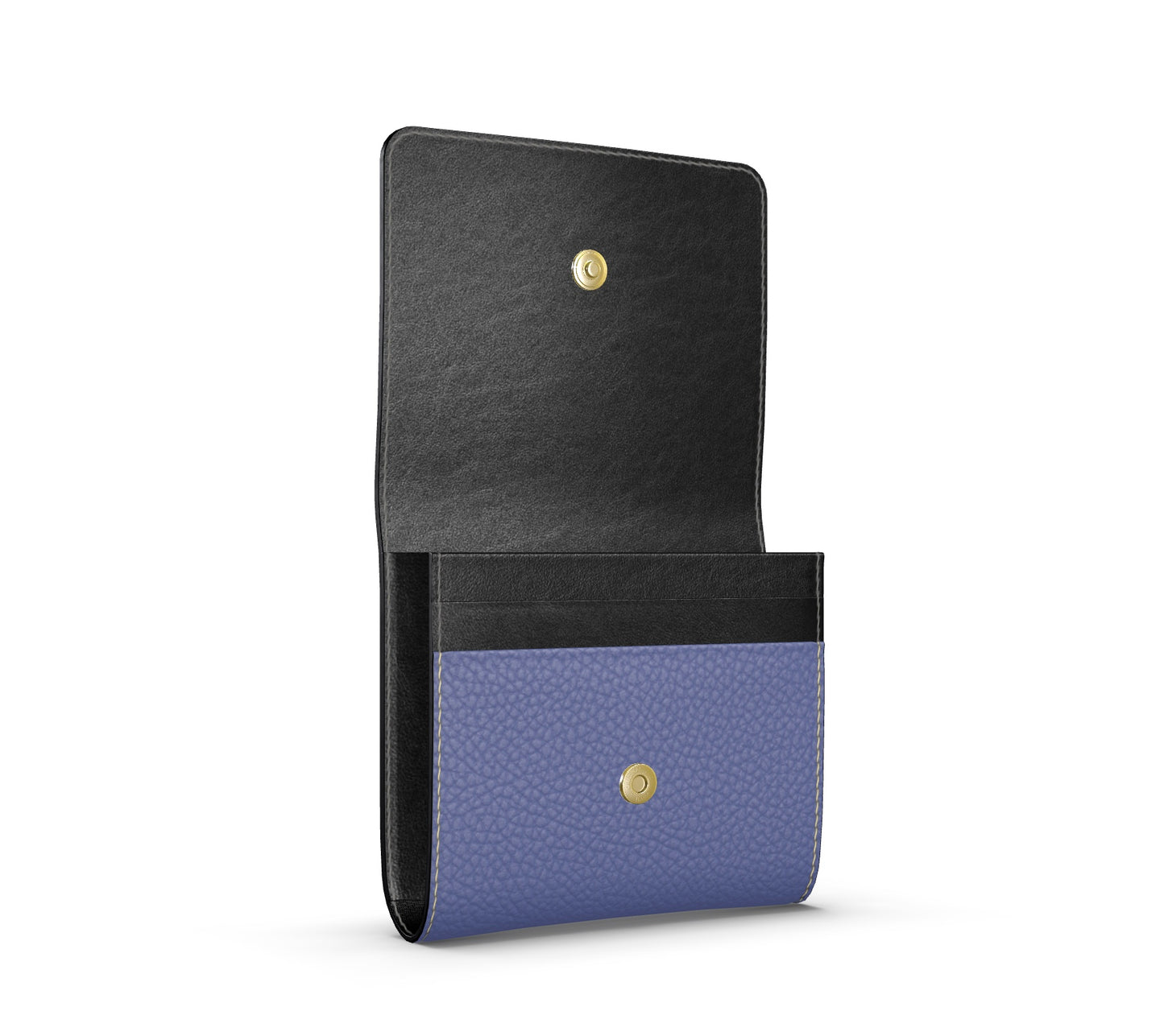 Ferdinand Foldover Wallet, Bubble Nappa Leather - Twilight Amethyst