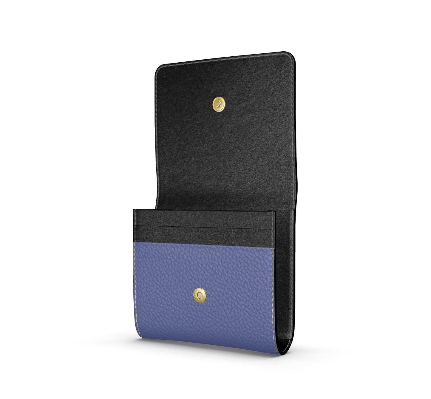 Ferdinand Foldover Wallet, Bubble Nappa Leather - Twilight Amethyst