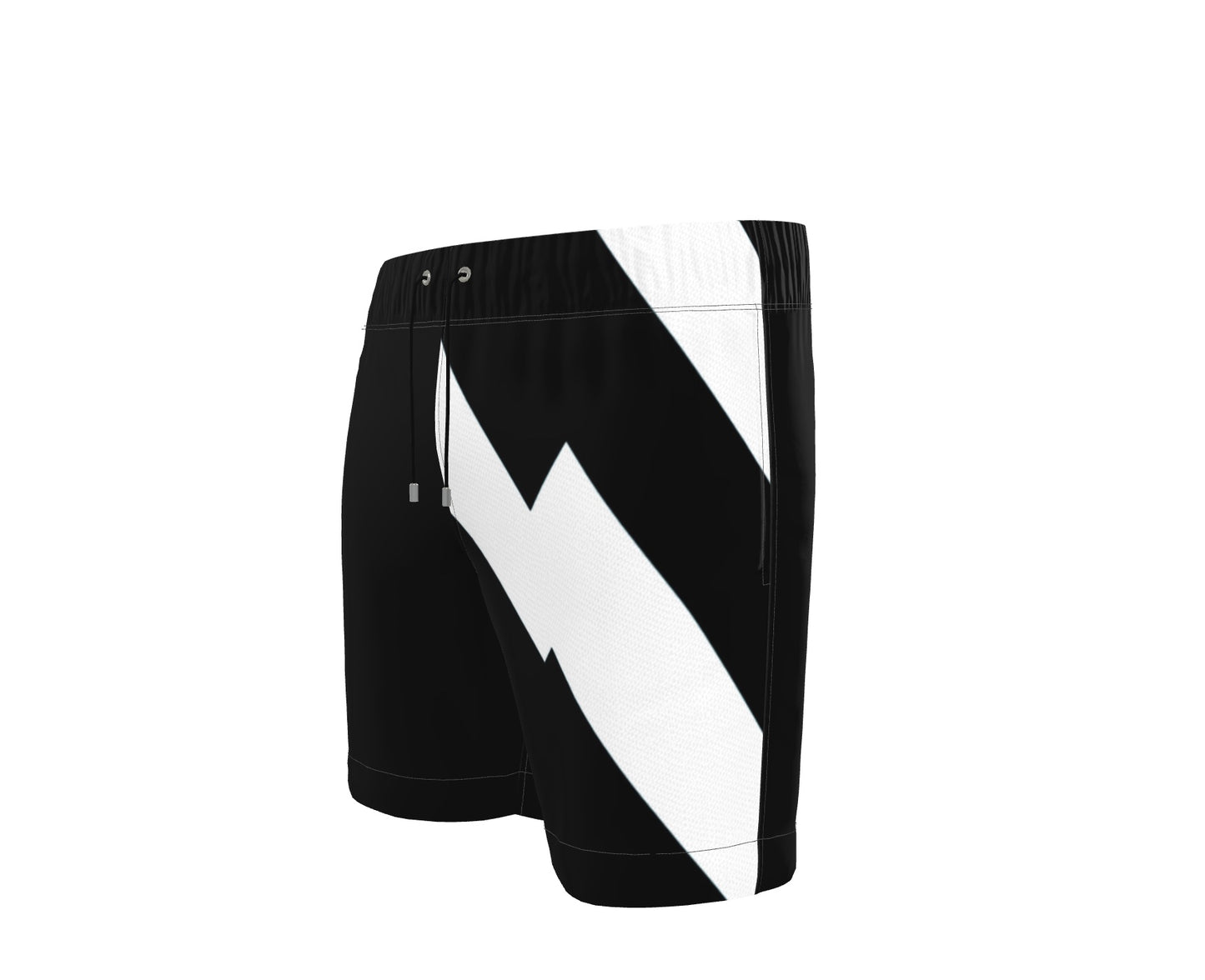 Ferdinand Active Black Bolt Swim Shorts