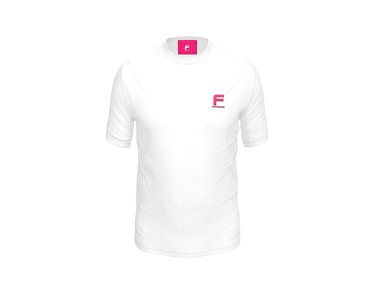 Ferdinand Mens F Icon In Pink, Black Shadow White T-Shirt Resort SS24