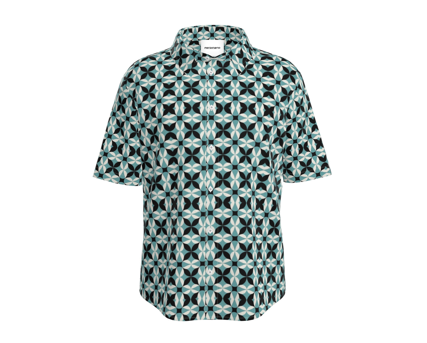 Resort 2024 - Mens Short Sleeve Active Button Down - Romanesc