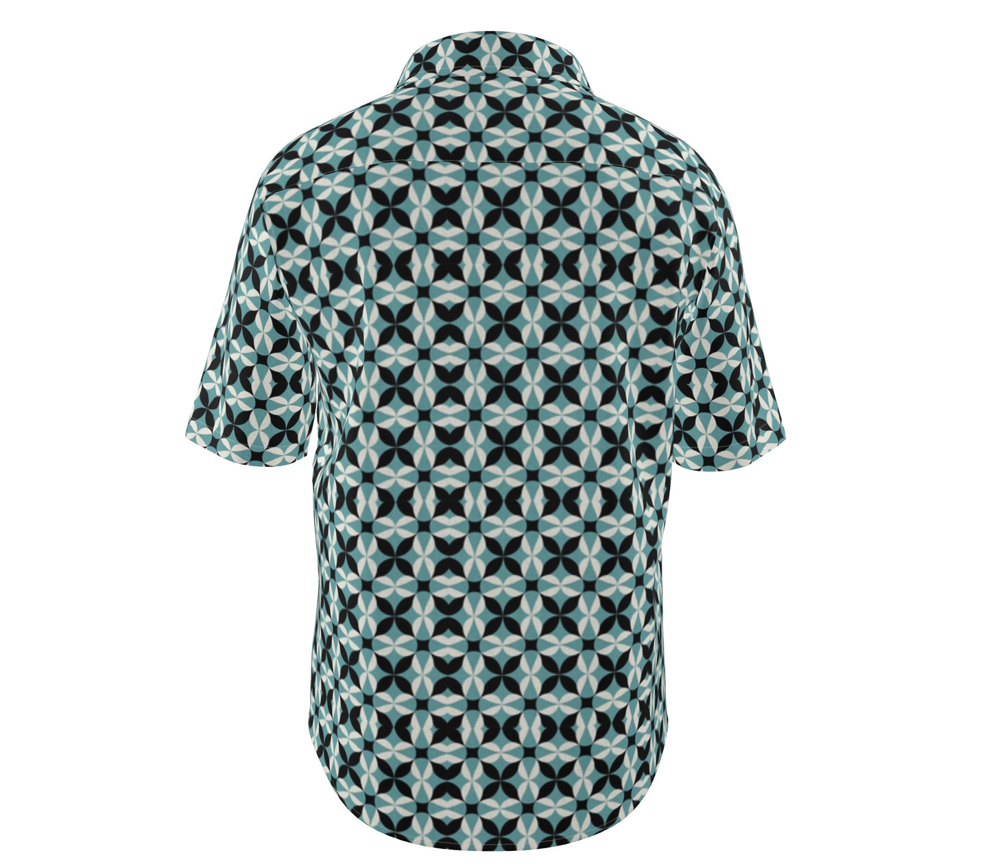 Resort 2024 - Mens Short Sleeve Active Button Down - Romanesc