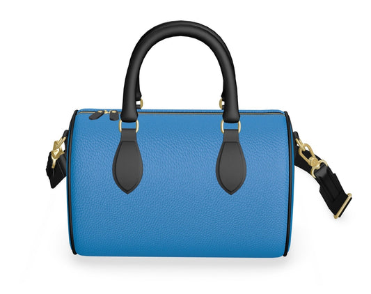 Ferdinand Mini Duffle Bag Bubble Nappa Leather - Lochmara Blue