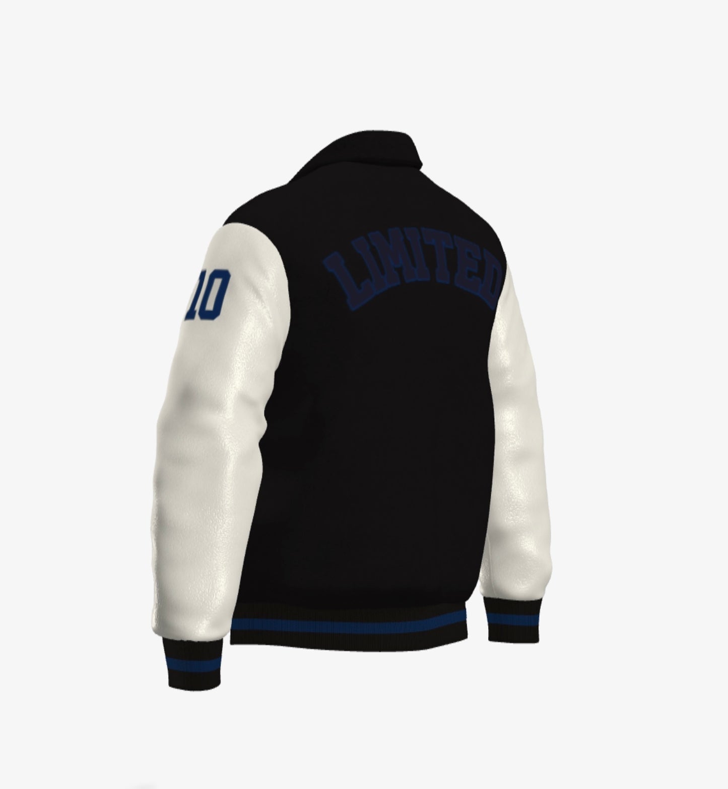 Stealth Influencer - Ferdinand Varsity Jacket ("Limited" Edition,  Black, Blue, Cream)