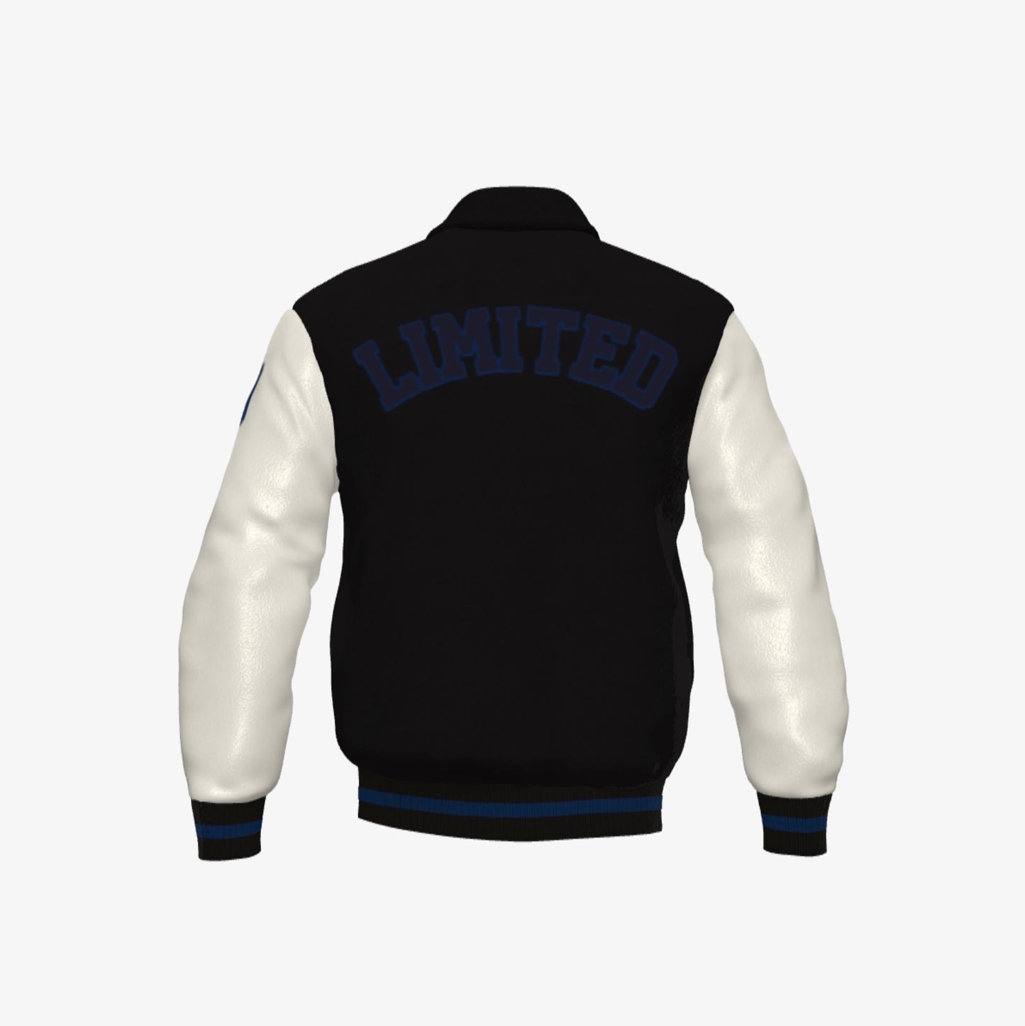 Stealth Influencer - Ferdinand Varsity Jacket ("Limited" Edition,  Black, Blue, Cream)