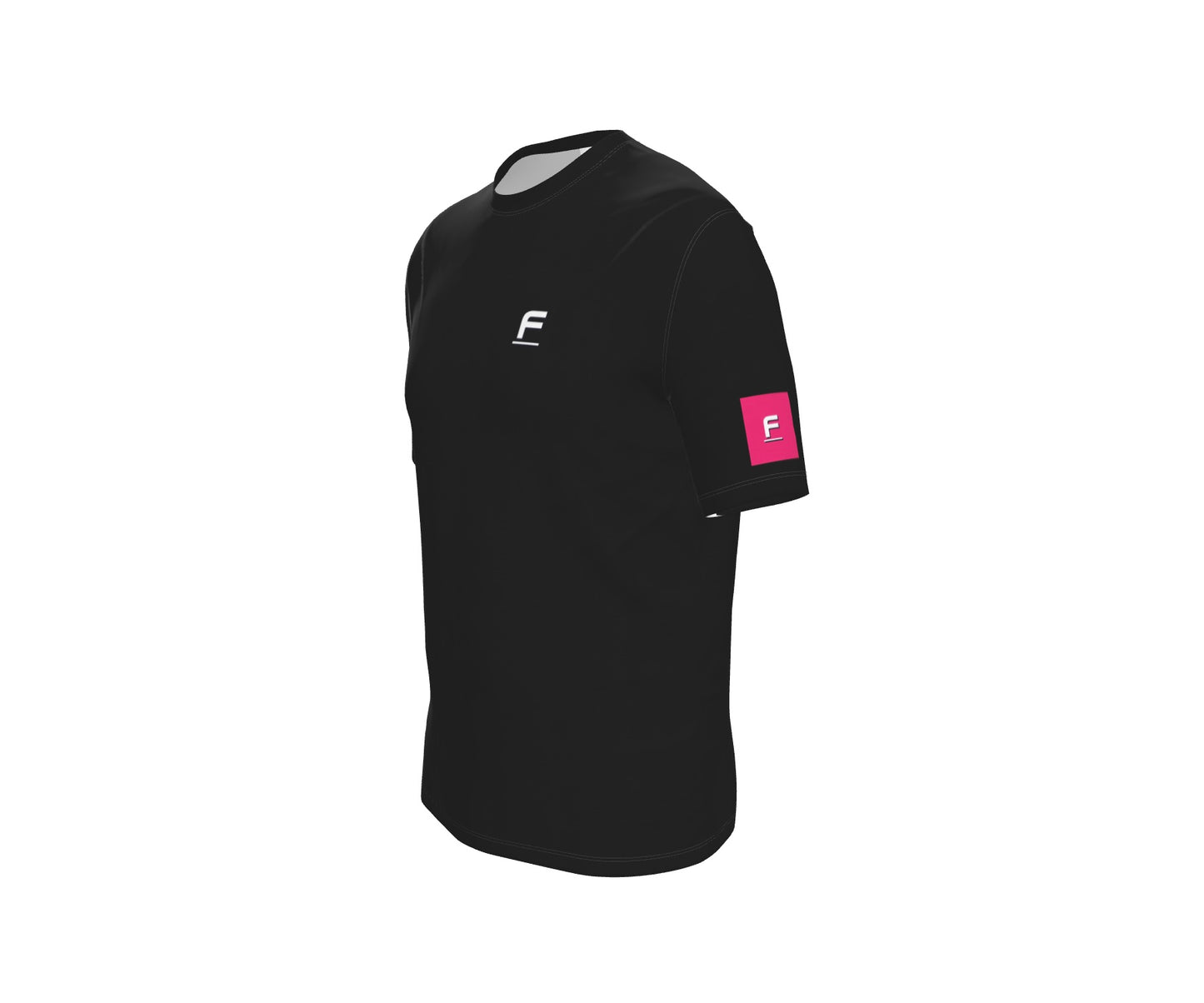 Sustain GT Racer T-Shirt - Pink Bolt on Black Limited Edition